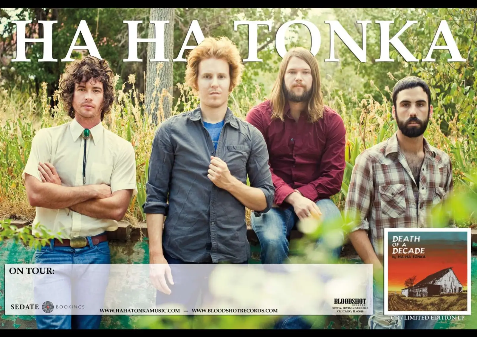 Ha Ha Tonka's second Europe tour this year starts in two weeks